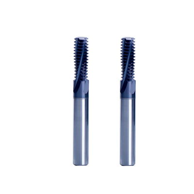 Mehrfachzähne Präzisionsdrehfräsen 12mm Endfräsen Schneider mit Verbundbeschichtung