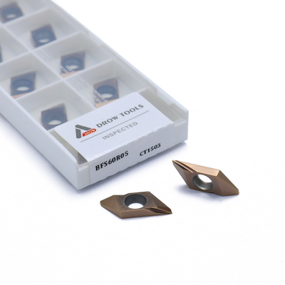 TBP 60FR-20 Hartmetall-Drehplatten für CNC-Drehmaschinen zur Bearbeitung von Stahlteilen mit glatten und sauberen Schnitten