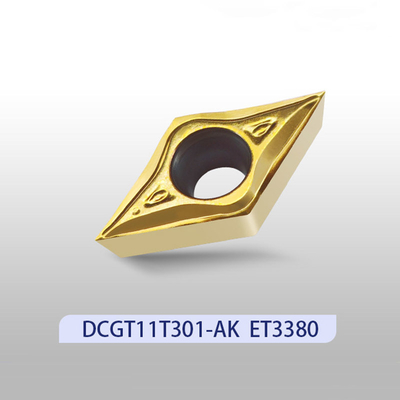 Hochpräzise DCGT11T302-CL Hartmetall-Drehplatten für die CNC-Bearbeitung und die Endbearbeitung von Metallteilen
