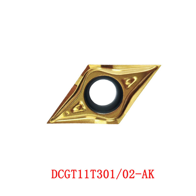 Hochpräzise DCGT11T302-CL Hartmetall-Drehplatten für die CNC-Bearbeitung und die Endbearbeitung von Metallteilen