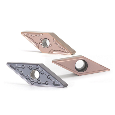 CNC-Karbiddrehinterstellungen VNMG160404-TM Hochpräzisions-Karbid-Inserts für die Metallbearbeitung