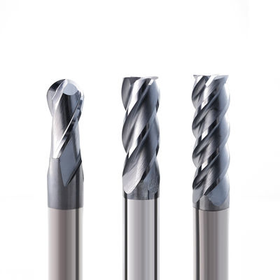 8 mm Karbid Flat End Mill 4 Flöten für die Metallfräsen