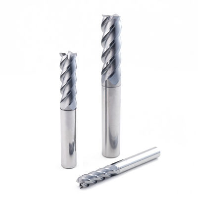 8 mm Karbid Flat End Mill 4 Flöten für die Metallfräsen