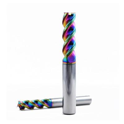 DLC-beschichteter Hartmetall-Fräser für die Aluminium-CNC-Bearbeitung