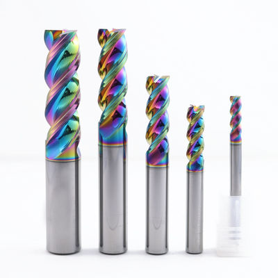 DLC-beschichteter Hartmetall-Fräser für die Aluminium-CNC-Bearbeitung