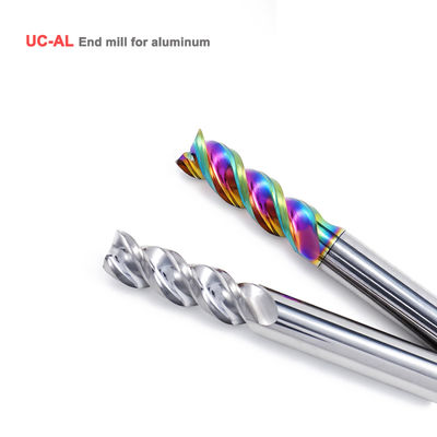 DLC-beschichteter Hartmetall-Fräser für die Aluminium-CNC-Bearbeitung