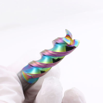 DLC-beschichteter Hartmetall-Fräser für die Aluminium-CNC-Bearbeitung